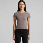 AS Colour Wo's Faded Organic Rib Tee 4036