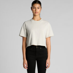 AS Colour Wo's Heavy Faded Crop Tee 4089