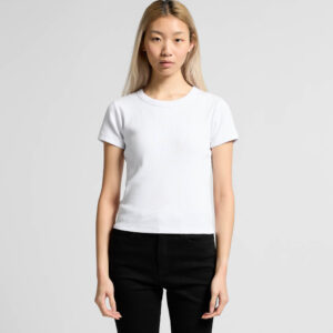 AS Colour Wo's Organic Rib Tee 4092G